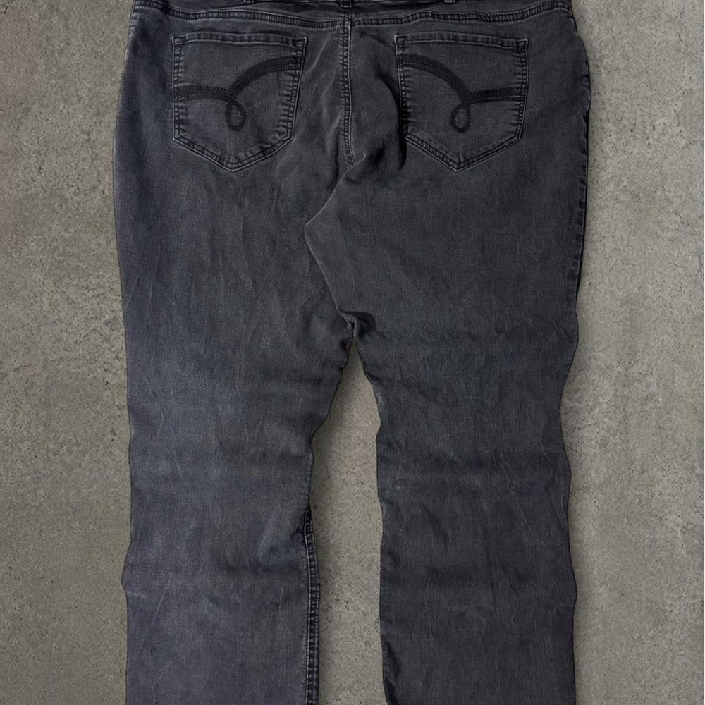 2000s baggy lee dark washed y2k denim see measurements